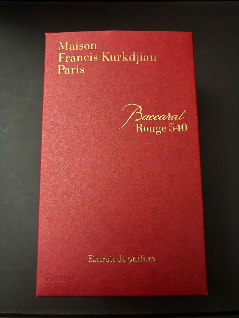 Maison Francis Kurkdjian Baccarat Rouge 540